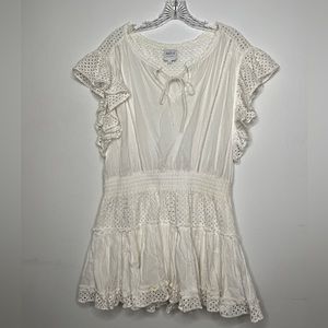 Misa Sarika Dress Ivory, L